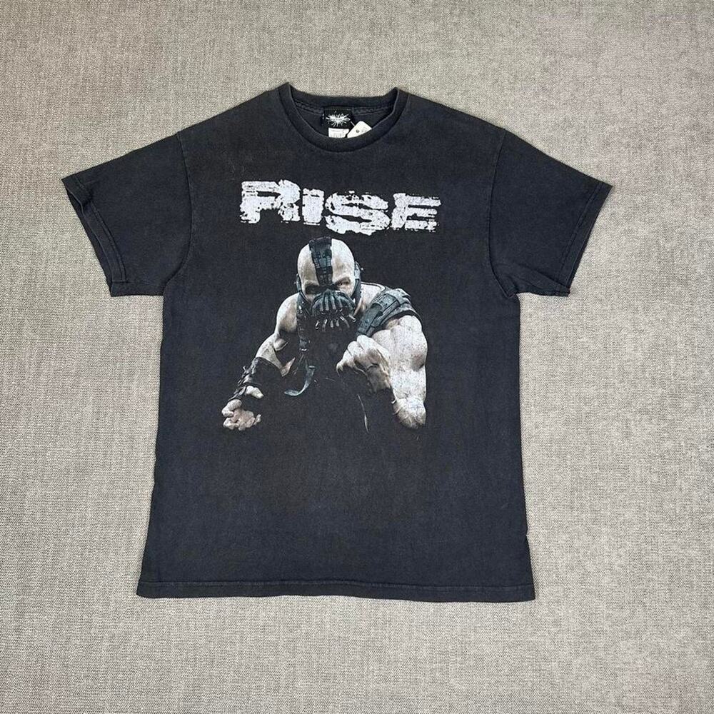 Batman Bane movie promo faded black T-shirt